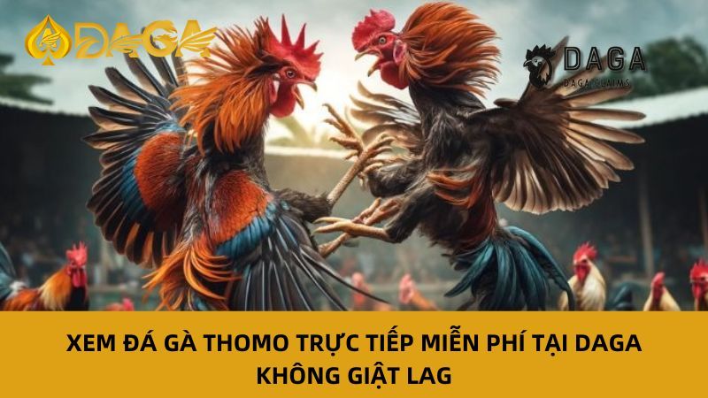 Đá Gà Thomo tại nhà cái Daga – Trải nghiệm cá cược thú vị cho anh em