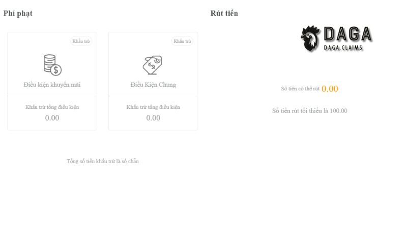 Hướng dẫn rút tiền DAGA – Quy trình chi tiết cho anh em