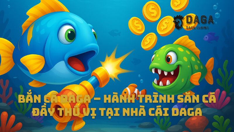 Bắn Cá Daga – Hành trình săn cá đầy thú vị tại nhà cái Daga