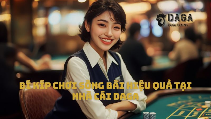 Bí kíp chơi sòng bài hiệu quả tại Nhà cái Daga