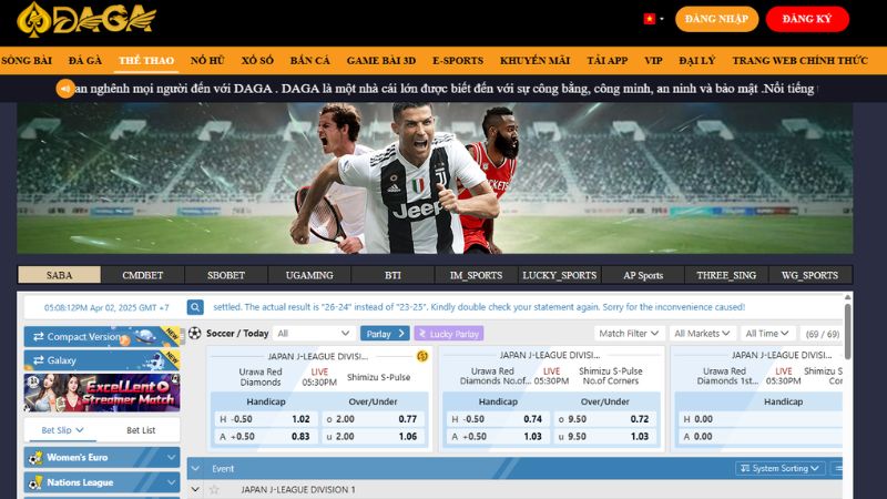 Giới thiệu nhà cái Daga – Bệ phóng cho đam mê thể thao